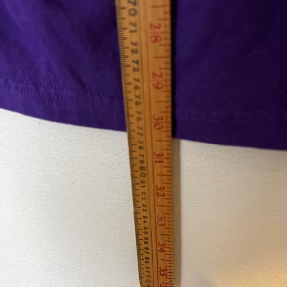 Space Jam Tornado Taz Tasmanian T Shirt Purple Short Sleeve Retro - Picture 7 of 8